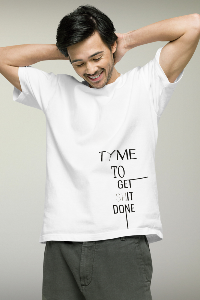Get Sh!t Done White Genderless T-shirt