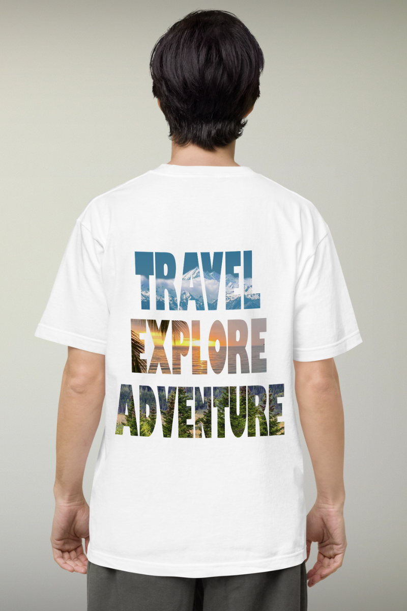 Travel Explore Adventure Genderless T-shirt