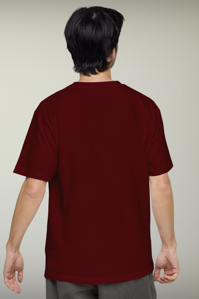 Cocacola Maroon Genderless T-shirt