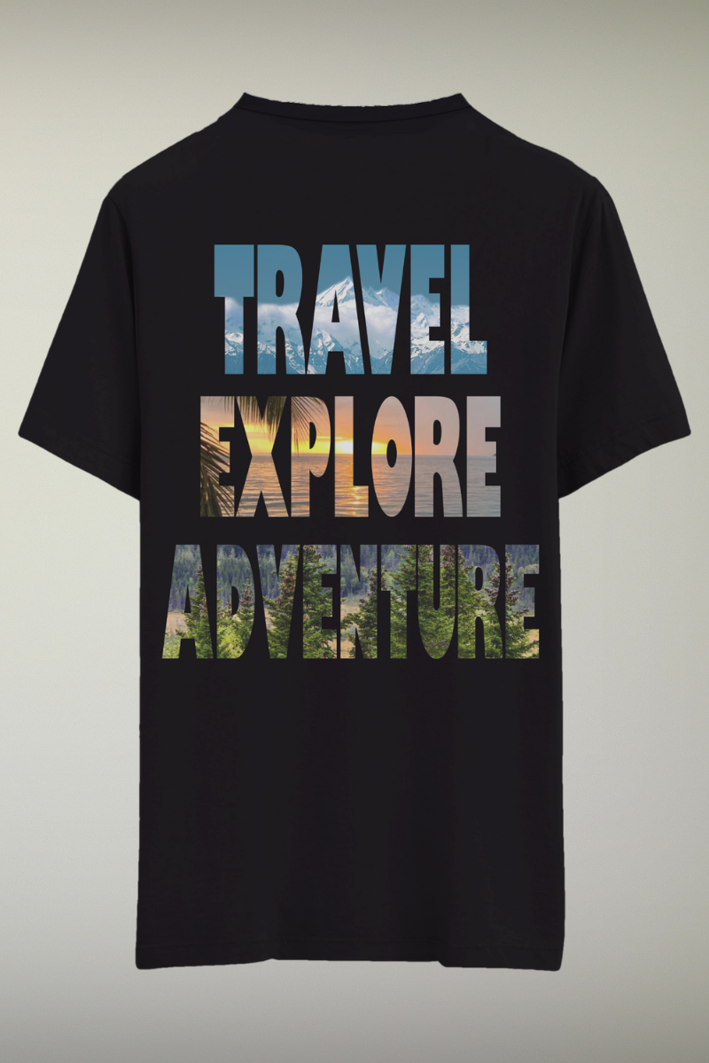 Travel Explore Adventure Genderless T-shirt