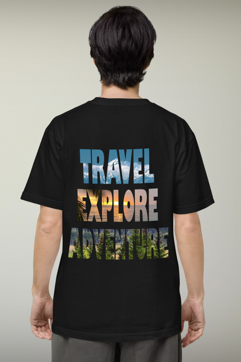Travel Explore Adventure Genderless T-shirt