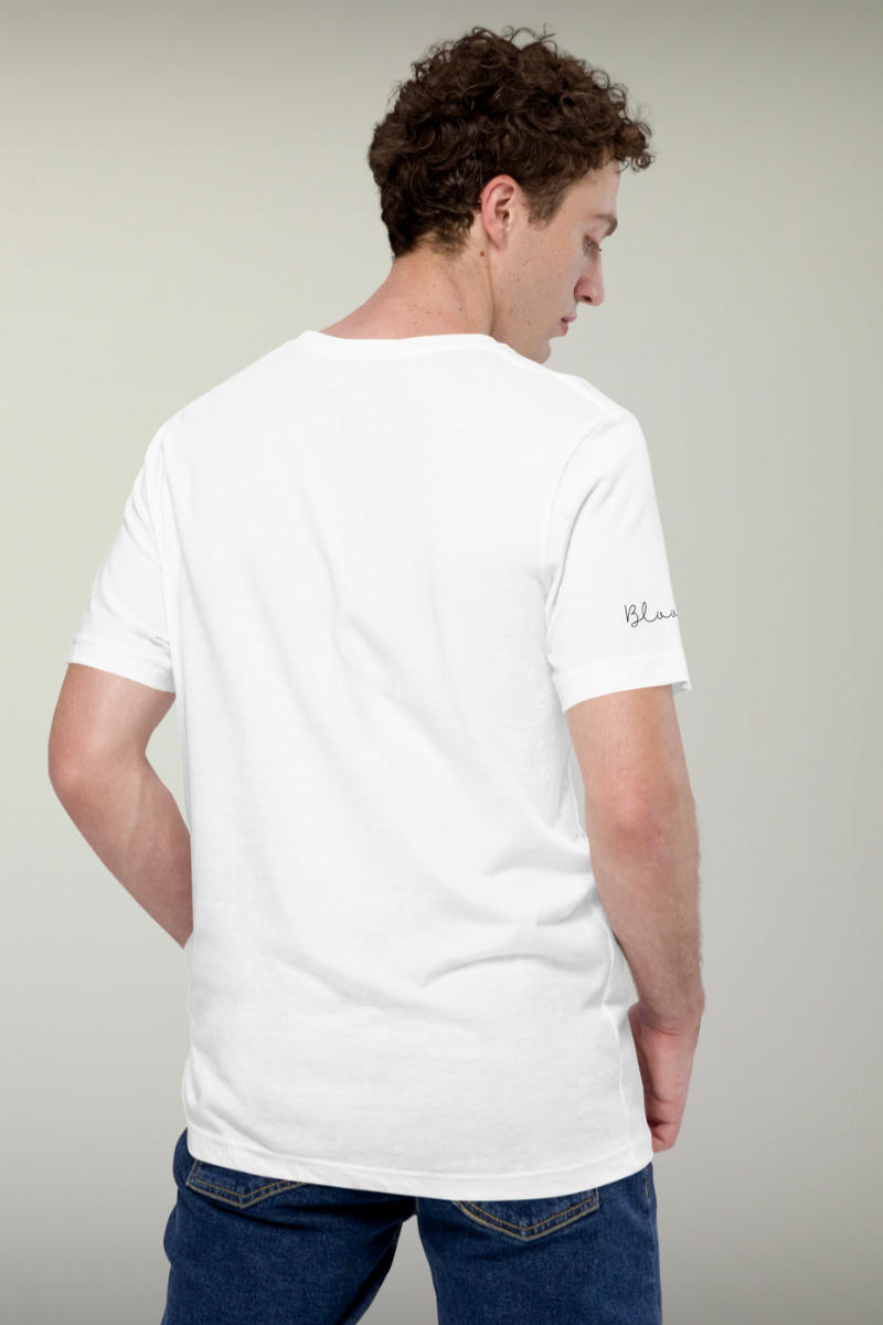 Bloom White Genderless T-shirt