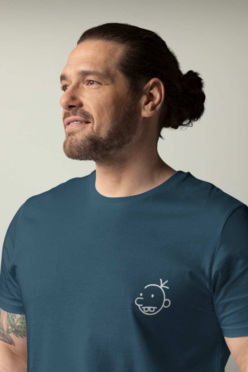 Nice Human Blue Genderless T-shirt
