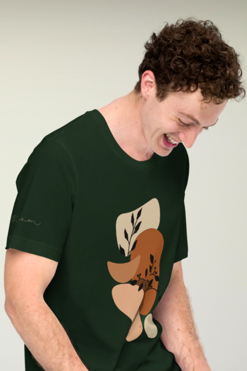 Bloom Green Genderless T-shirt
