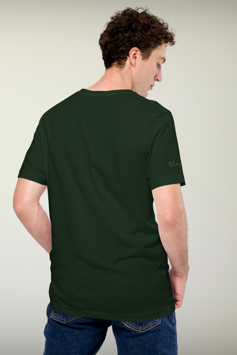 Bloom Green Genderless T-shirt