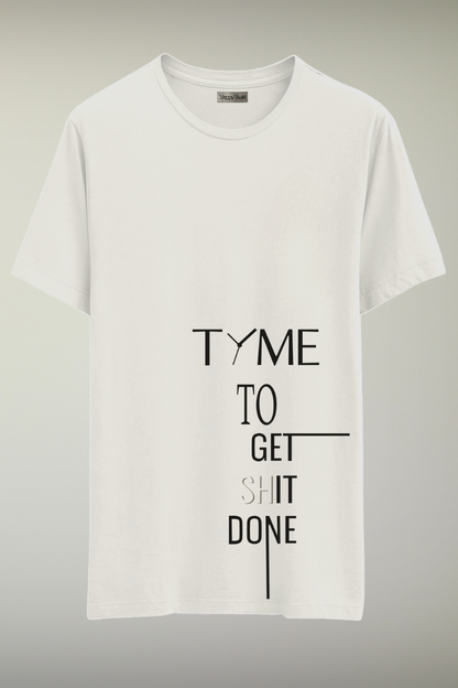 Get Sh!t Done White Genderless T-shirt