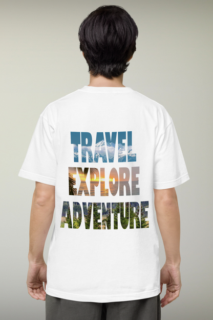 Travel Explore Adventure Genderless T-shirt