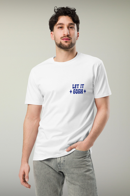 Let It Gogh White Genderless T-shirt