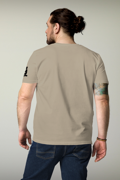 Dog Person Beige Genderless T-shirt