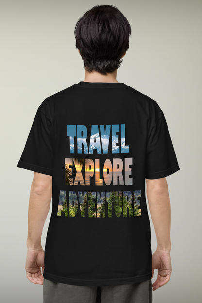 Travel Explore Adventure Genderless T-shirt