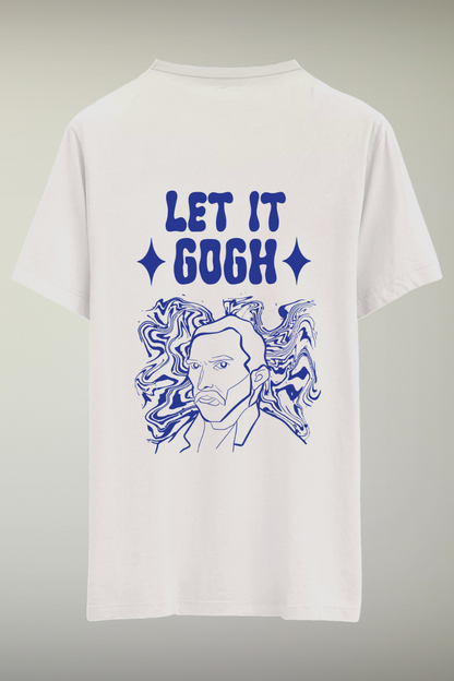 Let It Gogh White Genderless T-shirt