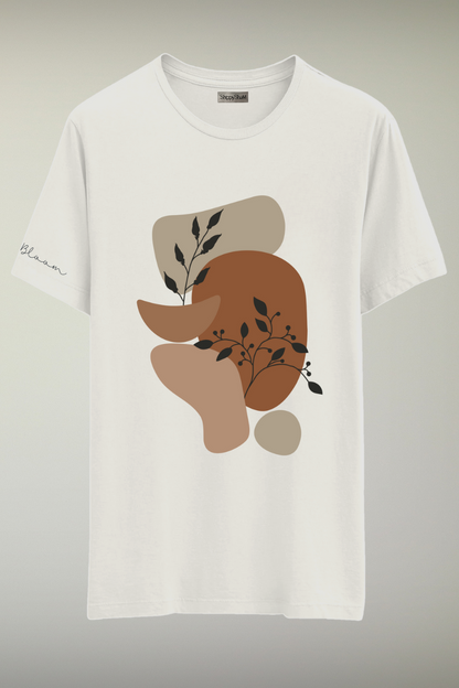 Bloom White Genderless T-shirt